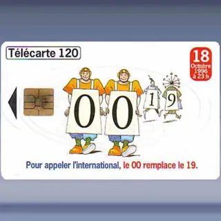 N.D.C. - La 00 remplace le 19 (aug-96)