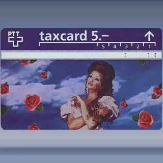 Woman between roses (525F) (1995)