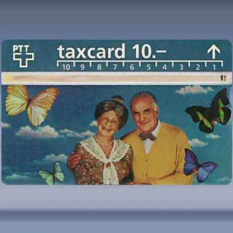 Couple and Butterflies (509C) (1995)