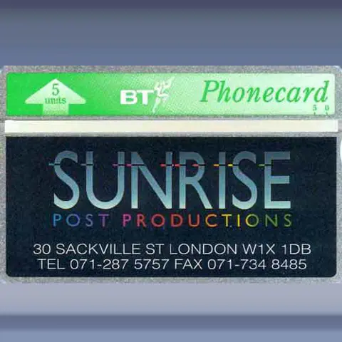 Sunrice Post Productions (jul-92)