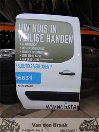 Citroen Berlingo 2008-2015 Schuifdeur rechts
