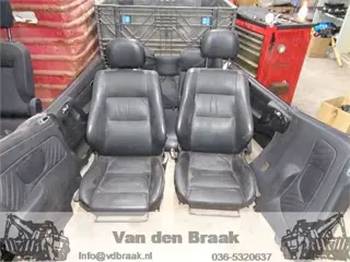 Opel Astra Cabriolet 2001-2006 Leren interieur