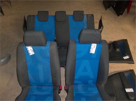 Opel Agila 2007- stoffen interieur