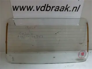 Volkswagen Golf 1 1974 &amp;gt; 1983 Cabrio Achterruit