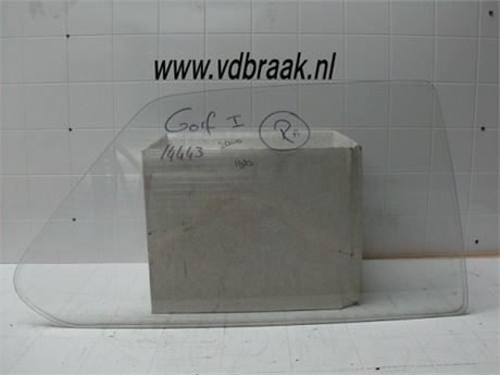 Volkswagen golf 1 3 deurs rechts achter zijraam