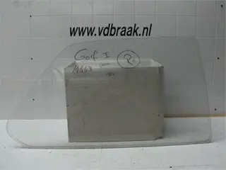 Volkswagen golf 1 3 deurs rechts achter zijraam