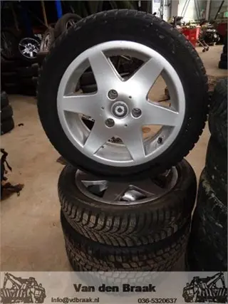 Smart City-Coupe 1998-2004 Aluminium velgenset