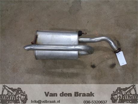 Chevrolet Matiz 0.8 2005-2010 Uitlaat einddemper