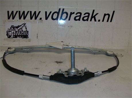 Mitsubishi Colt CZ5 2004-2008 Raammechaniek rechts achter