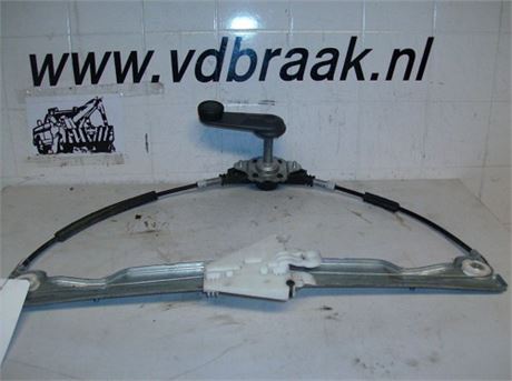 Mitsubishi Colt CZ5 2004-2008 Raammechaniek links achter