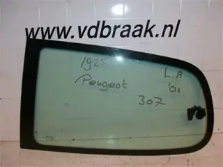 Peugeot 307 3 deurs 2001-2007 Links achter zijraam