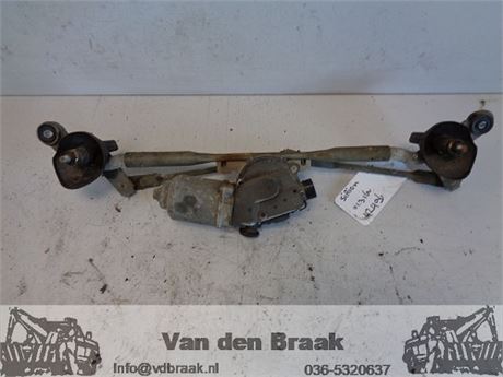Daihatsu Sirion 2005-2013 Ruitenwissermechaniek + motor voor