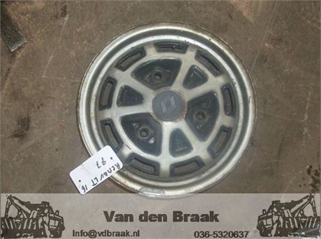Renault 16 1964-1980 Stalen velg 14 inch
