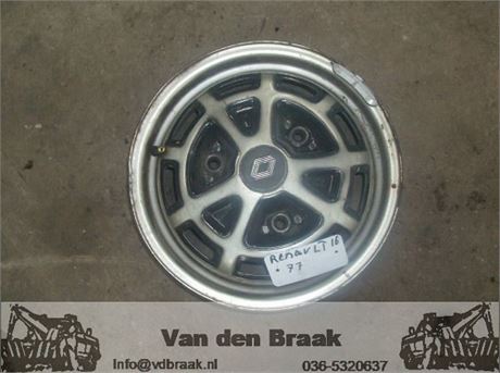 Renault 16 1964-1980 Stalen velg 14 inch
