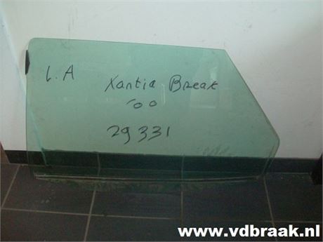 Citroen Xantia Break 1998-2001 Portierruit links achter