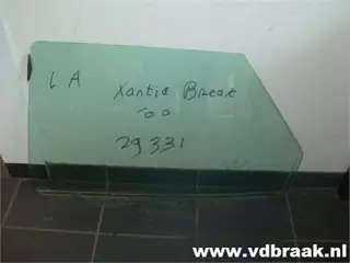 Citroen Xantia Break 1998-2001 Portierruit links achter