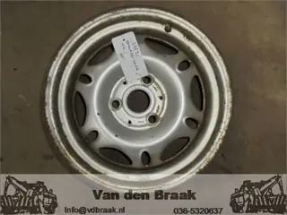 Smart City-Coupe 1998-2004 Stalen velg achterzijde