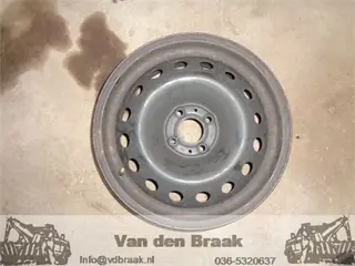 Renault Captur 2013-2020 Stalen velg 16 inch