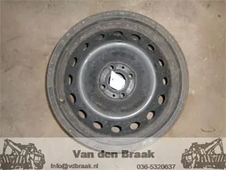 Renault Captur 2013-2020 Stalen velg 16 inch
