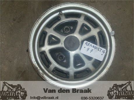 Renault 16 1964-1980 Stalen velg 14 inch