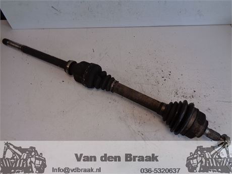 Citroen Berlingo 1.9 D 2002-2008 Aandrijfas rechts voor