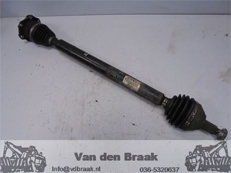 Volkwagen Polo 9N3 1.4 TDi 2005-2009 Aandrijfas rechts voor