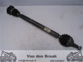 Volkwagen Polo 9N3 1.4 TDi 2005-2009 Aandrijfas rechts voor