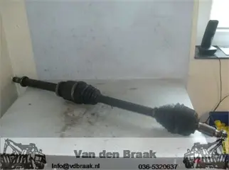 Renault Scenic 1.5 DCi 2003-2006 Aandrijfas rechts