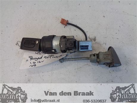 Peugeot 207 CC 2007-2015 Kontaktslot met één sleutel