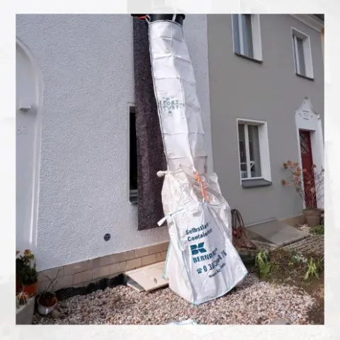 Wie heeft een bouw- en sloopafval container staan thuis?