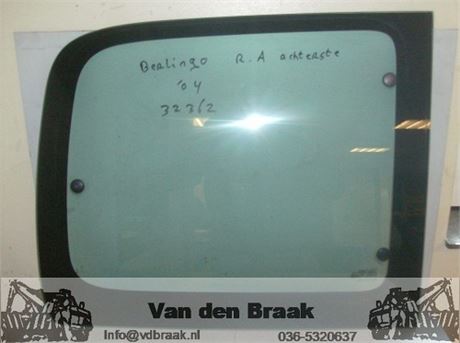 Citroen Berlingo Multispace 2002-2008 Achterste ruit rechts