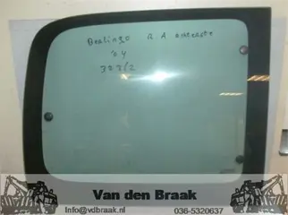 Citroen Berlingo Multispace 2002-2008 Achterste ruit rechts