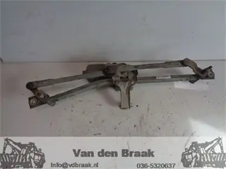 Skoda Fabia 1999-2007 Ruitenwissermechaniek kompleet voor