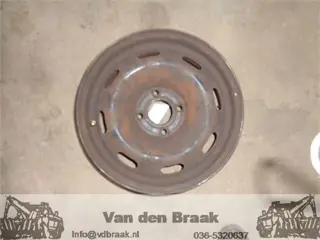 Peugeot 207 2006-2012 Stalen velg 15 inch