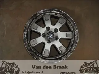 Volkswagen Polo 6R 2009-2014 Aluminium velg 15 inch