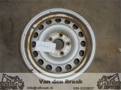 Aanhanger stalen velg 15 inch