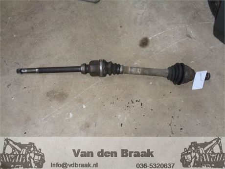 Peugeot Partner 1.6 HDi 2008-2015 Aandrijfas rechts voor