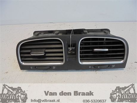 Volkswagen Golf 2008-2012 Luchtrooster midden