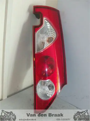 Renault Kangoo 2007-2013 Achterlicht rechts 2 achterdeuren