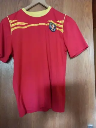 Voetbal shirt, SPANJE - maat 164 - i.p.st. 15,-