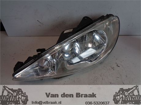 Peugeot 206 Cabrio 2005-2007 Koplamp links elec. verstelbaar