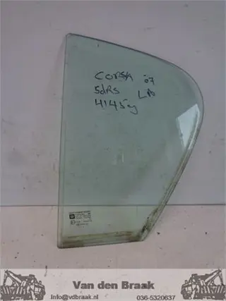 Opel Corsa 5 deurs 2006-2015 Scheerraam links achter
