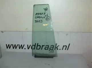 Opel Astra 4 deurs st. 1991-1998 Scheerraam rechts achter