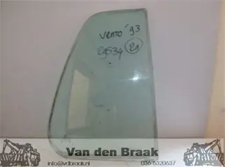 Volkswagen Vento 4 deurs 1992-1998 Scheerraam rechts achter