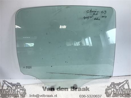 Citroen C3 2010-2016 Portierruit rechtsachter