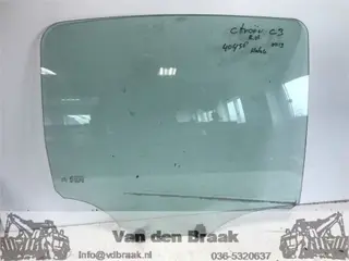 Citroen C3 2010-2016 Portierruit rechtsachter