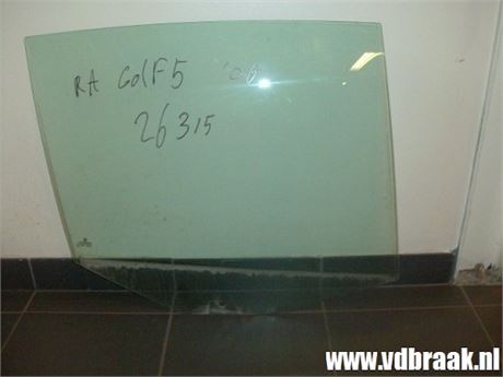 Volkswagen Golf 5drs hb 2003-2008 Portierruit rechts achter