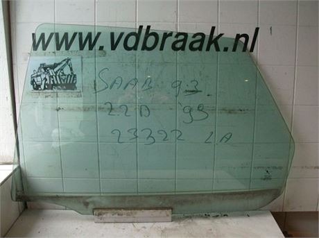 Saab 9-3 (YS3D) 5 deurs 1998-2002 Portierraam links achter