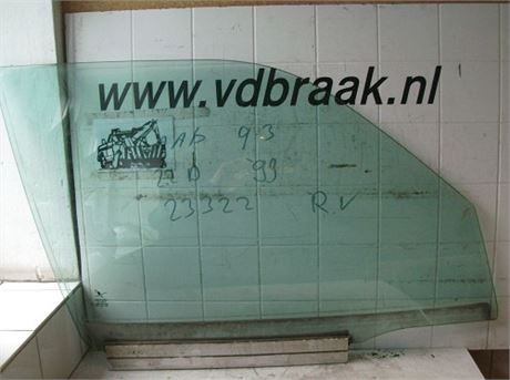 Saab 9-3 (YS3D) 5 deurs 1998-2002 Portierraam rechts voor