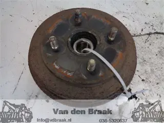 Nissan Pixo 1.0 12V 2009-2014 Remtrommel met lager achterzijde